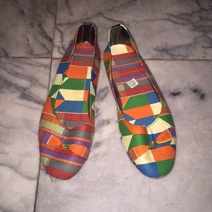 African-print Women's Flats